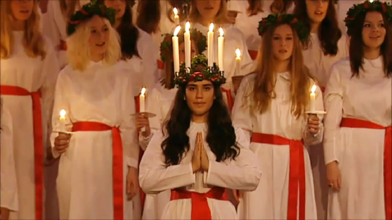 Lucia in Sweden Littlebearabroad The Parental Guide to Sweden